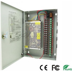 ANGA ANGA Σταθεροποιημένο τροφ. 12V / 20A/240W,18 εξόδων CP1209-20A-18 - ΜΕΤΑΛΛΙΚΟ ΚΟΥΤΙ 10653