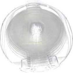 Fellowes Portable CD Case- Holds 10, Clear