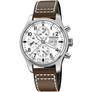Festina Ανδρικό Ρολόι Αυτόματο με Δερμάτινο Λουράκι F20150/1 Festina Ανδρικό Ρολόι Αυτόματο με Δερμάτινο Λουράκι F20150/1