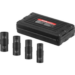 VEVOR Lug Nut Impact Socket Set 1/2 in Drive Metric και SAE 6-Point Flip Socket