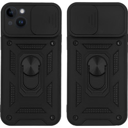 Sonique Ring Armor CamPro Θήκη iPhone 14 Plus Black