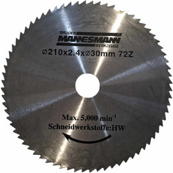 Δίσκος ξύλου Mannesmann 210mm