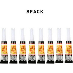 Κόλλα Στιγμής - Gel Κυανοακρυλική Super Glue 3gr Σετ 8τμχ RL-014