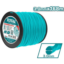 Total TEL30168 Μεσινέζα Στριφτή 3mm x 168m