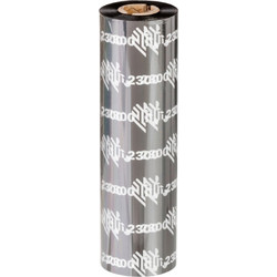 Zebra Zipship 2300, Thermal Transfer Ribbon WAX, 110MM For MIDRANGE/High End PRINTERS, CORE: 25.4MM, LENGTH: 450 Metpa Require UNIT: 12 - (02300BK11045)