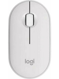Logitech M350s Pebble 2 Ασύρματο Bluetooth Ποντίκι White