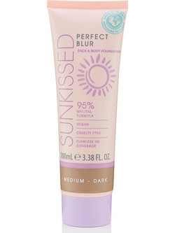 Sunkissed Perfect Blur Face & Body Medium/Dark Liquid Foundation 100ml