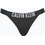 Calvin Klein Intense Power Ψηλόμεσο Bikini Brazil Μαύρο KW0KW02857-BEH