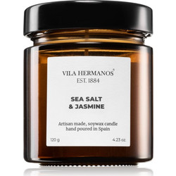 Vila Hermanos Apothecary Sea Salt & Jasmine αρωματικό κερί 120g