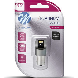 M-tech P21W BA15S LED Can-Bus Blister 12/24V 8W 1τμχ