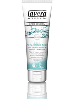 Lavera Basis Sensitiv Aloe Vera & Shea Butter Cleansing Milk 125ml