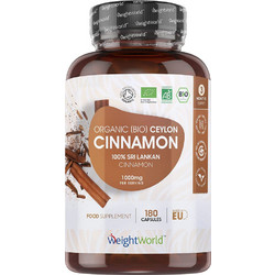 WeightWorld Cinnamon 180 Κάψουλες