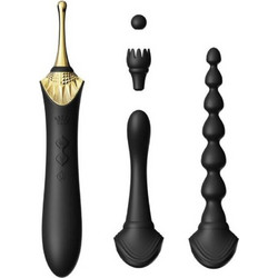 Zolo Bess Clitoral Massager Δονητής Μασάζ Μαύρος