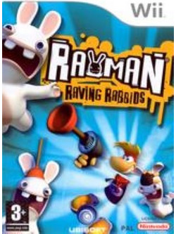Rayman Raving Rabbids Used Wii
