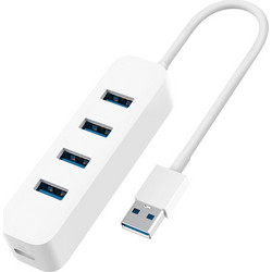 Xiaomi XMFXQ01QM USB Hub 3.0 USB-A με 5 Θύρες USB-A / USB-C & Εξωτερική Παροχή Ρεύματος