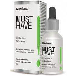 Gerovital Anti Wrinkle & Firming Αντιγηραντικό Serum Προσώπου για Σύσφιξη με Πεπτίδια 30ml