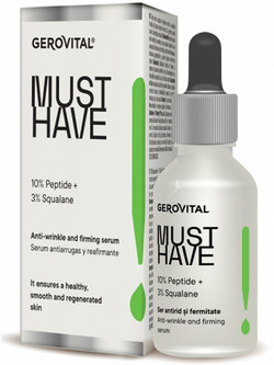 Gerovital Anti Wrinkle & Firming Αντιγηραντικό Serum Προσώπου για Σύσφιξη με Πεπτίδια 30ml