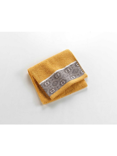 Πετσέτα ζακάρ Σx. Esteban ochre έξτρα απορροφητική 100% cotton