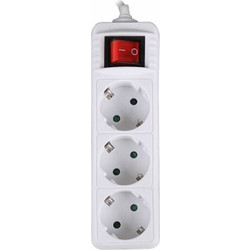 Πολύπριζο Lamtech (LAM113287) - 3x Sockets - 3m - White LAM113287