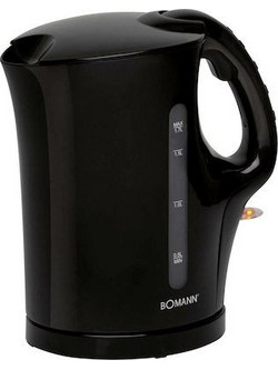 Bomann WK 5011 CB Βραστήρας 1.7lt 2000W Μαύρος
