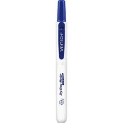 Writech Μαρκαδόρος Πίνακος με Κουμπί 2mm Μπλέ (Retractable)