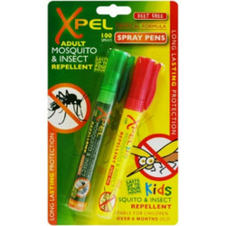 Xpel Mosquito & Εντομοαπωθητικό σε Spray 2x10ml