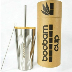 Boobam Thermos Cup Silver 450ml