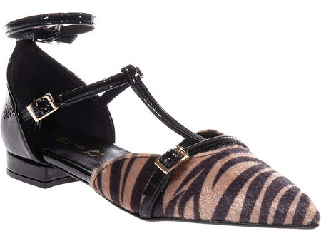BEATRIS ΓΥΝΑΙΚΕΙΕΣ NUDE ZEBRA ΜΠΑΛΑΡΙΝΕΣ