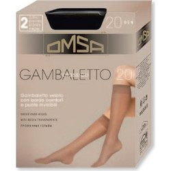 Omsa 20 den Γυναικείες Κάλτσες Καφέ Ανοιχτό 2Pack