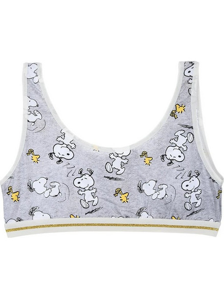 Disney Snoopy Μπουστάκι Γκρι