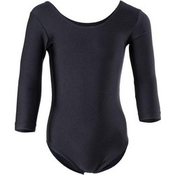 Dansport Lycra Κορμάκι Ρυθμικής Μακρυμάνικο (00500/ΜΑΥΡΟ) Ολόμαυρο