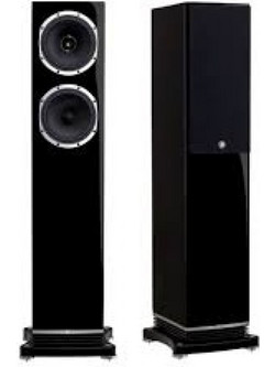 Fyne Audio F501 Ζεύγος Ηχείων Hi-Fi Δαπέδου 150W 2.5 Δρόμων Piano Gloss Black