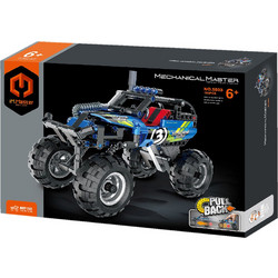 Mechanical Masters Συναρμολογούμενο Off-Road Blue με Pull Back Μηχανισμό 5803