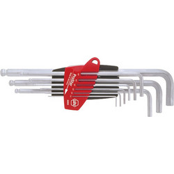 WIHA 369 S9 SET ΚΛΕΙΔΙΑ ALLEN ΜΠΙΛΙΑΣ 1,5-10 mm