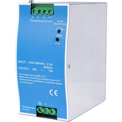 Τροφοδοτικό Ράγας 240W 12V/20Α IP20 1006279 O-O