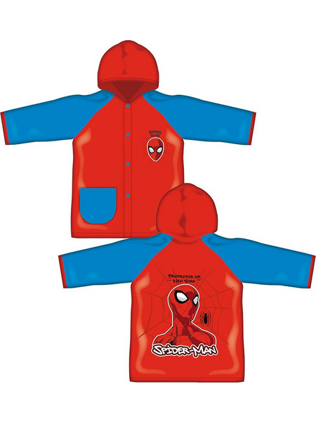 ΑΔΙΑΒΡΟΧΟ PVC ΚΟΚΚΙΝΟ SPIDERMAN (SM16540)