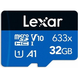 Lexar 633x microSDHC 32GB Class 10 U1 UHS-I