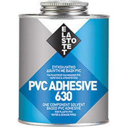 ELASTOTET ΚΟΛΛΑ ΥΔΡΑΥΛΙΚΩΝ PVC ADΗΕSΙVΕ ΔΙΑΦΑΝΕΣ 630 500ML