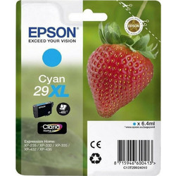 Epson 29XL Cyan Μελάνι Εκτυπωτή Inkjet C13T299240