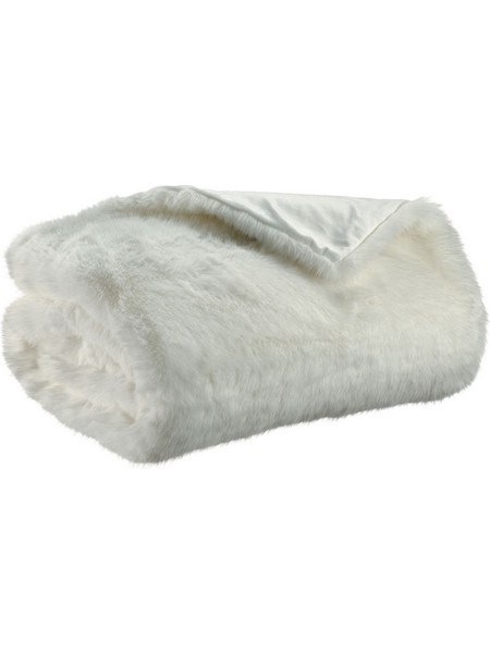VIVARAISE - ΚΟΥΒΕΡΤΑ ΚΑΝΑΠΕ ΓΟΥΝΙΝΗ NEIGE ΛΕΥΚΗ 180cm X 220cm