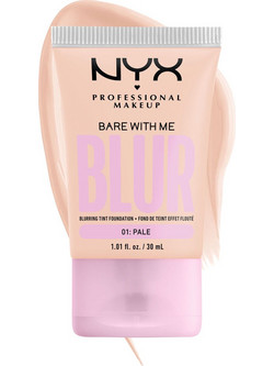 Nyx Μake Up Bare With Me Blur 01 Pale Liquid Make Up 30ml
