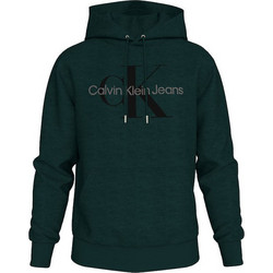 Calvin Klein Seasonal Monogram Ανδρικό Φούτερ με Κουκούλα & Τσέπες Κυπαρισσί J30J320805-LJX
