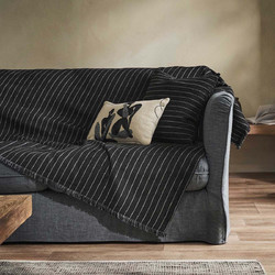 Gofis Home Ριχτάρι Πολυθρόνας 180x180 Thyra 273/14 Black Board