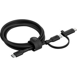 Belkin BOOST CHARGE 2-in-1 Cable USB-C/Lig.1,5m ws.CAC003hq1.5MWH