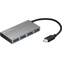 Sandberg 136-20 USB Hub 3.0 USB-C με 4 Θύρες USB-A