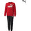 Puma Παιδικό Σετ Φόρμας Μαύρο Κόκκινο 670884-21