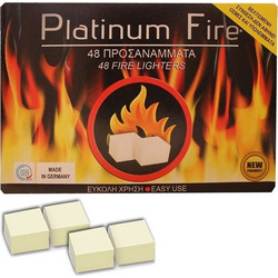 Platinum Fire Κύβοι Προσανάμματος 48τμχ 20001003