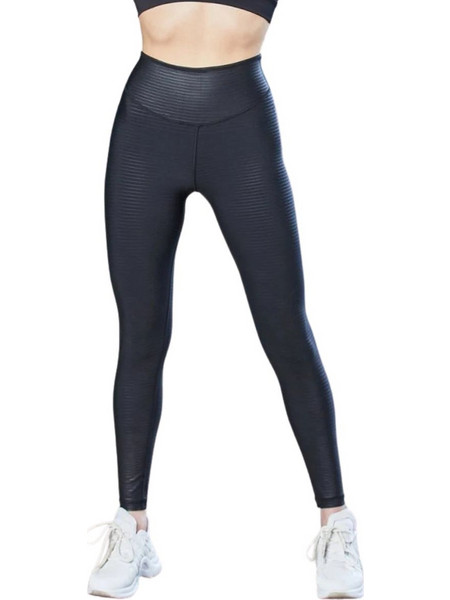 Lismina Γυναικείο Κολάν Ψηλόμεσο Push Up Μαύρο 1062 Black