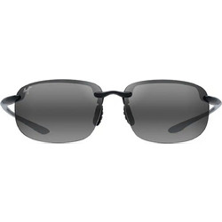 Maui Jim MJ0407S 005 Ανδρικά Γυαλιά Ηλίου Μάσκα Μεταλλικά Μαύρα με Μαύρο Polarized Φακό