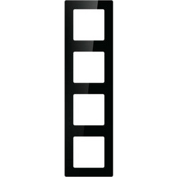 Avatto Τετραπλό Πλαίσιο Διακόπτη (Μαύρο) - (N-TS10-Frame-B4)